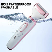 4-in-1 Electric Hair Trimmer for Women USB Rechargeable