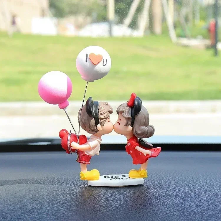 Cute Car Ornament Couple Desktop Decoration Gift
