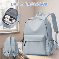 School backpack for Girl, Aesthetic Backpack for Women Cute Bookbag Preppy College Casual Lightweight Laptop Backpack Anti theft