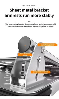 Steel plate trolley, four-wheel  truck, express pulling flatbed cart, small cart folding trailer, pushing and pulling trolley