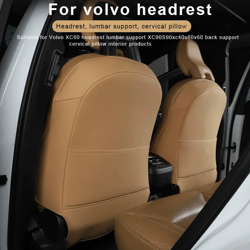 Volvo Seat Back Protector Leather Anti-Kick Pad Cover
