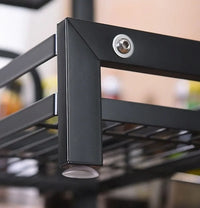 2-Layer Stainless Steel Kitchen Storage & Dish Rack