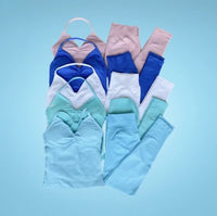 Women's Fitness Impact Net and Neck Halter Shirt  Yoga and Pilates Fitness Kit