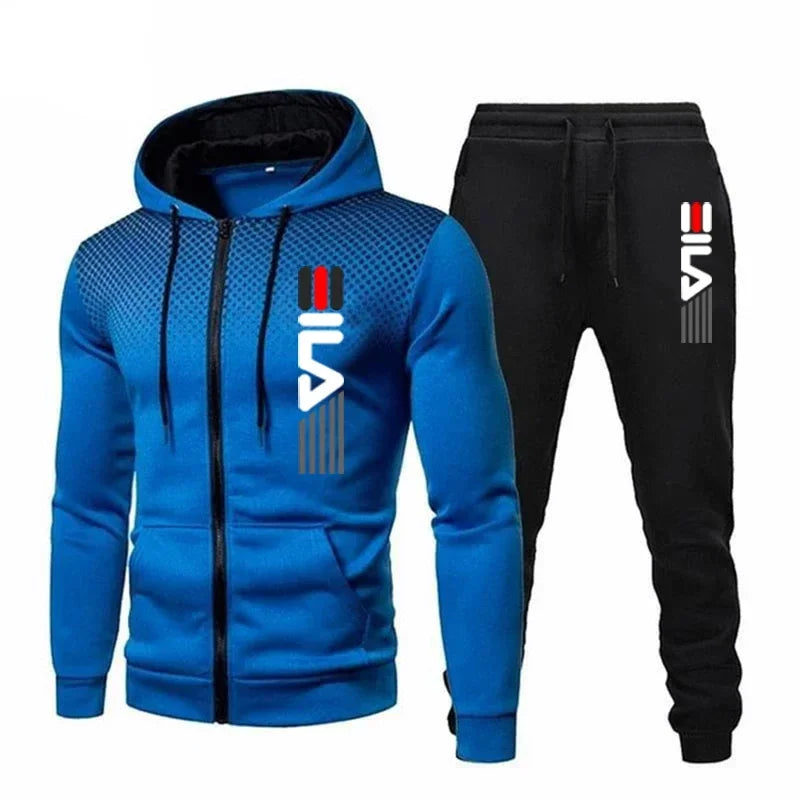 Men's 2-Piece Sportswear Set – Hoodie & Joggers