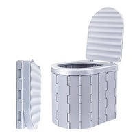 Portable Folding Camping Toilet – Wide Seat & High Load