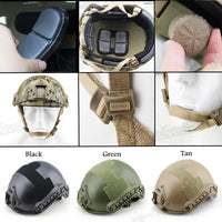 New Fast Tactical Airsoft Helmet – Camouflage ABS Protection