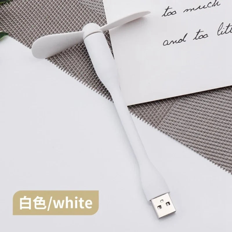 Mini USB Flexible Fan – Portable Cooling Fan for Laptop & Power Bank