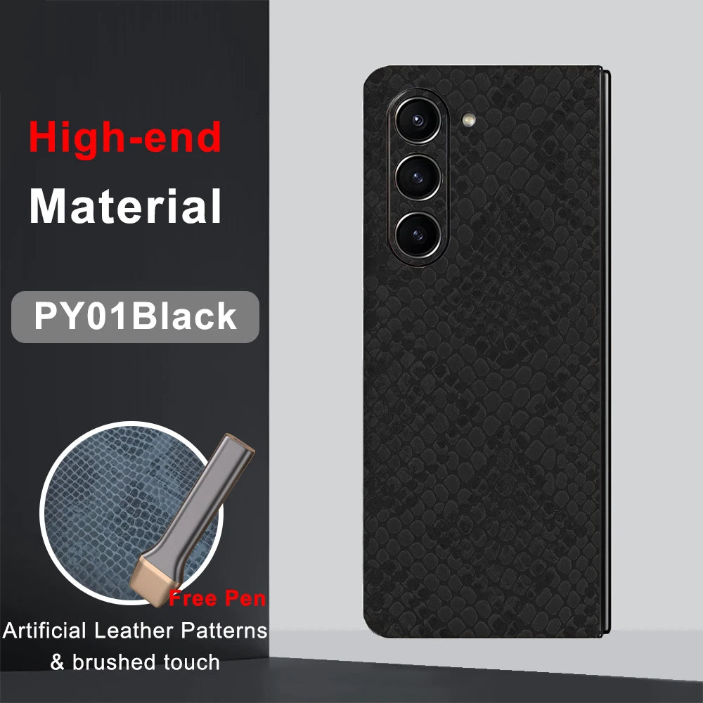 CASEKiTTY Leather Skin Wrap for Samsung Galaxy Z Fold