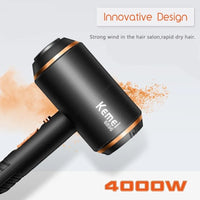 Powerful Electric Hair Dryer with Overheat Protection