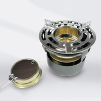 MagiDeal Ultralight Alcohol Stove Portable Camping Burner