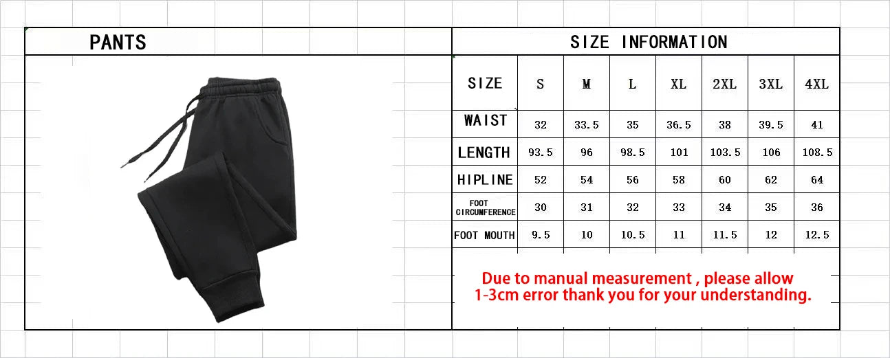 Men's Smart Casual Jogger Pants – Autumn Sweatpants 2025