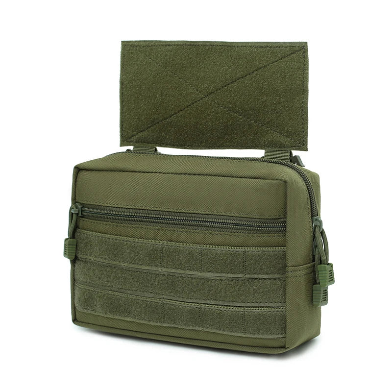 Tactical Utility Molle Pouch Compact EDC Gadget Gear Storage Bag Hunting Vest Plate Carrier Storage Bag Accessory