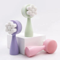 Double-Sided Silicone Facial Cleansing Brush