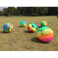 Sport Balls Rainbow Indoor Beach Sports Kickball Child Play Volley Handball Kids Playing