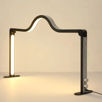 48W Half Moon LED Nail Lamp – Foldable Beauty Desk Light