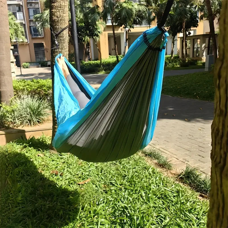 Lightweight Camping Hammock with Tree Straps for Hiking