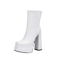 Designer Women’s Wedge Heel Boots – Sexy Mid Tube