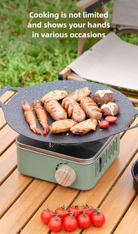 Portable Retro Camping Gas Stove with Ignition Device