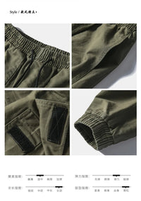 Men’s Cargo Pants – Hip Hop Streetwear Harajuku Joggers