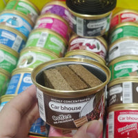 Car Air Freshener Coffee Scent Wood Block Perfume