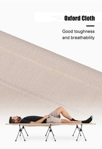 Camping Cot Folding Bed Lightweight & Stable