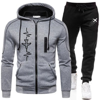 Autumn Winter Tracksuit – Hoodie & Jogger Pants Set