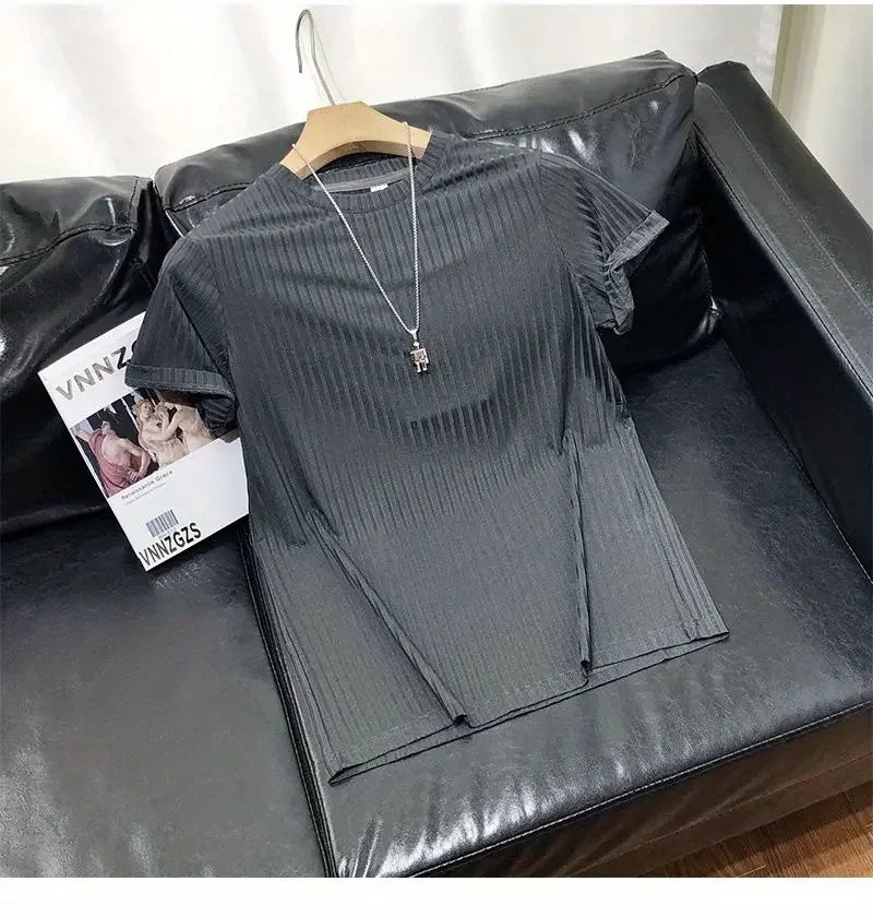 Men’s Quick Dry Slim Fit Summer T-Shirt Casual