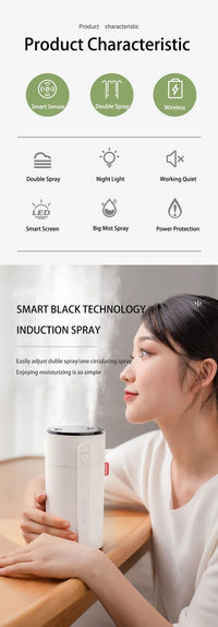 800ML Smart Induction Air Humidifier USB