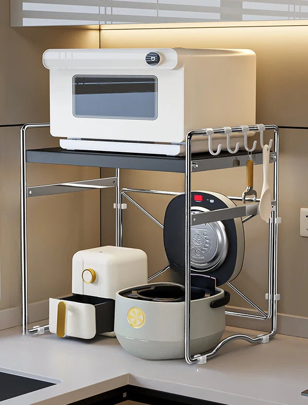 Multifunctional Kitchen Shelf Microwave Oven Storage Rack
