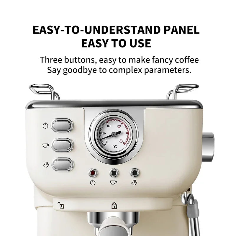 20 Bar Italian Espresso Coffee Machine – Semi-Automatic