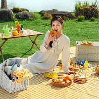Picnic Mat, Moisture-proof Camping and Picnic Mat, Outdoor Waterproof Portable Beach Mat, Outdoor Spring Outing Mat