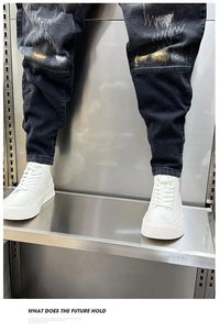 Men’s High Street Joggers – Casual Harem Trousers