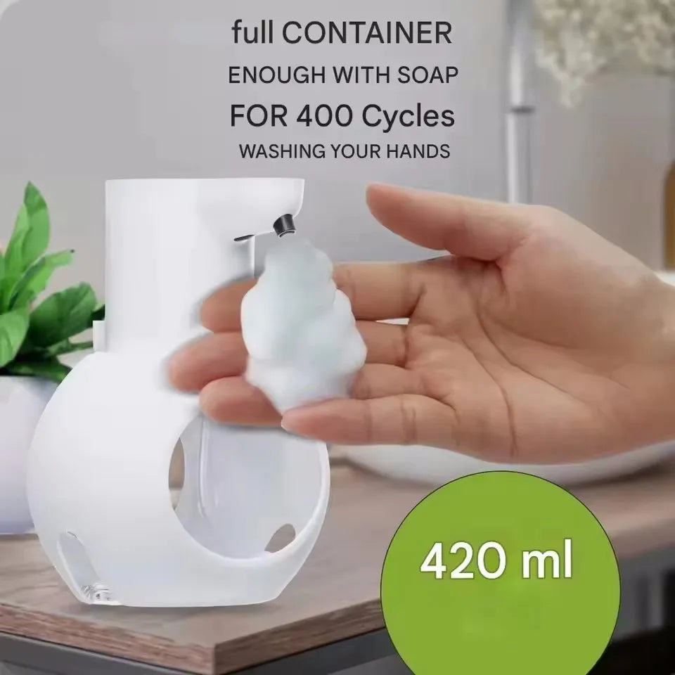 Xiaomi 380ml Automatic Soap Dispenser Foam USB Charging Touchless Smart Display Infrared Sensor Soap Dispensers Hand Washer