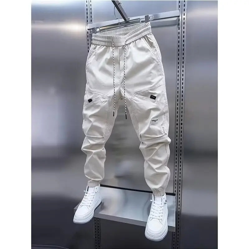 Men’s Casual Harem Pants – Breathable Spring Summer Trousers
