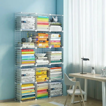 Floating Bookshelf Bookcase for Home & Office Storage