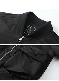 Men’s Cargo Jacket Winter Warm Streetwear