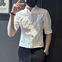 Men’s Business Casual Short Sleeve Shirt