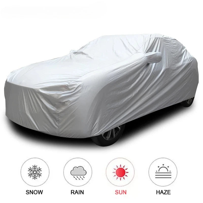 Universal Full Car Cover for Sedan & SUV Outdoor/Indoor