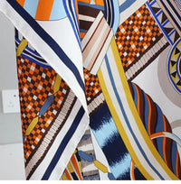 100% Silk Square Scarf – Fashion Neckerchief & Shawl 88cm