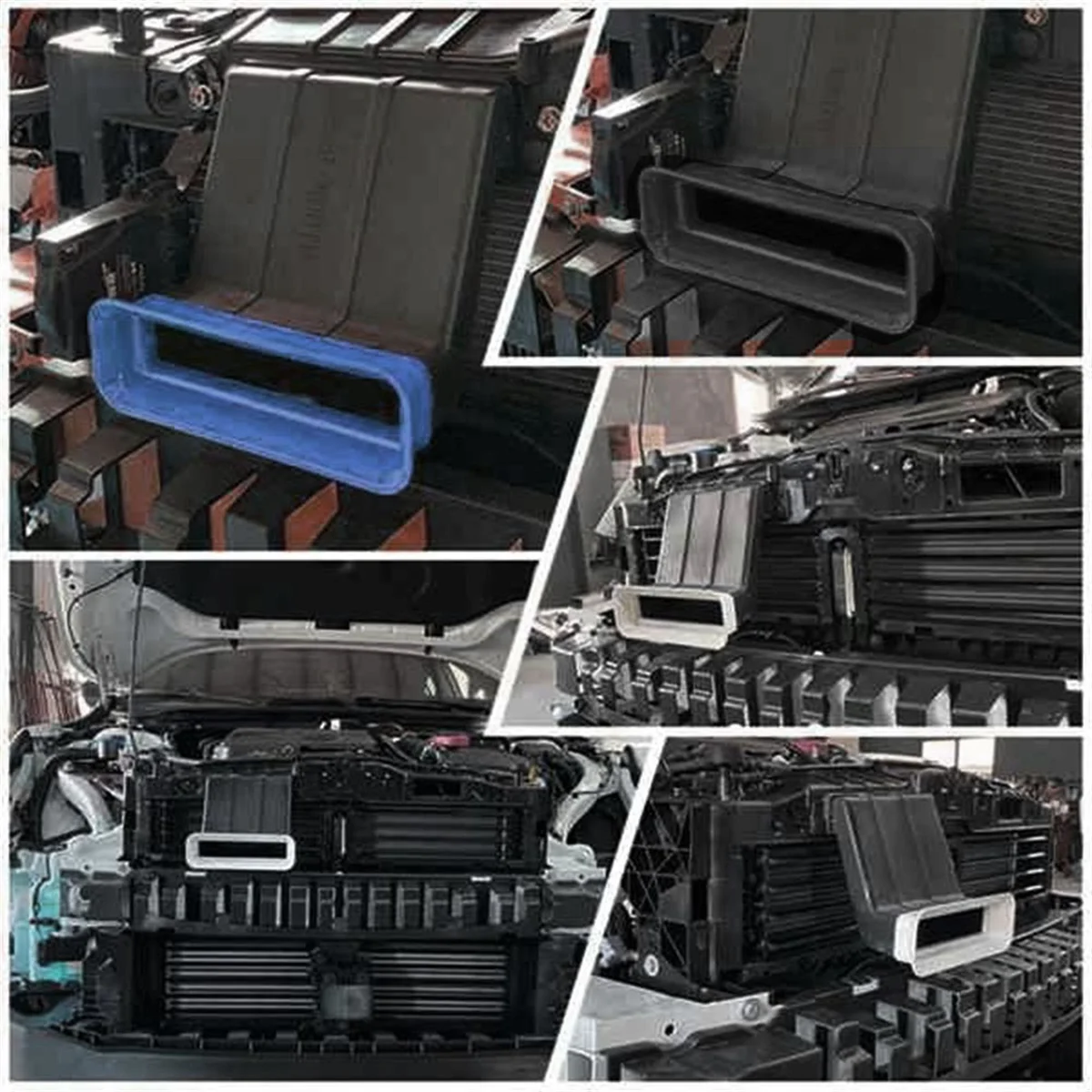 Durable Car Tuning Accessories – Black & White