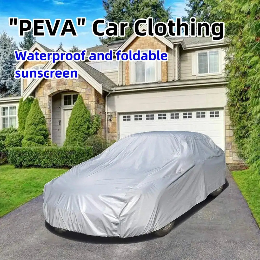 Universal Waterproof Car Sunshade & Dust Cover
