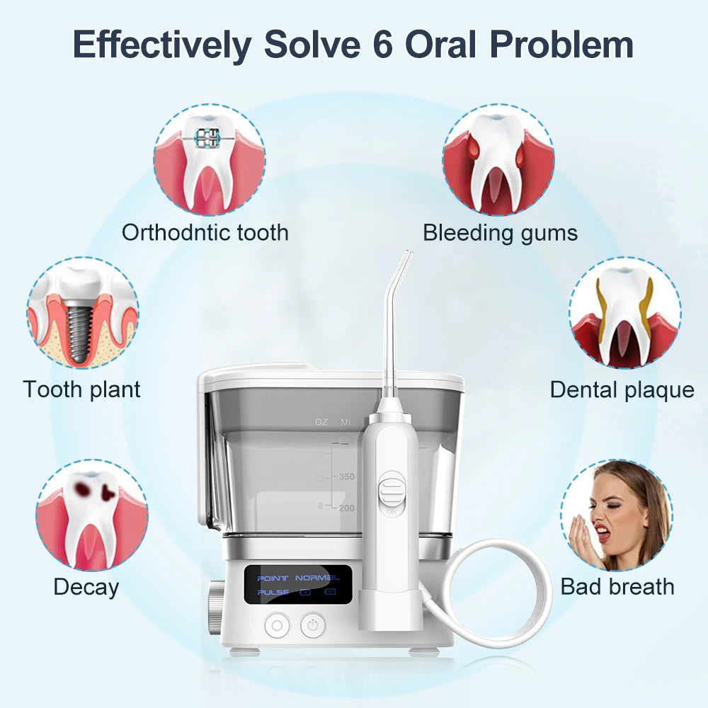600ML Electric Oral Irrigator Water Flosser
