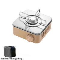 Portable Retro Camping Gas Stove with Ignition Device
