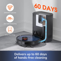 T10s Robot Vacuum with Auto-Empty Station