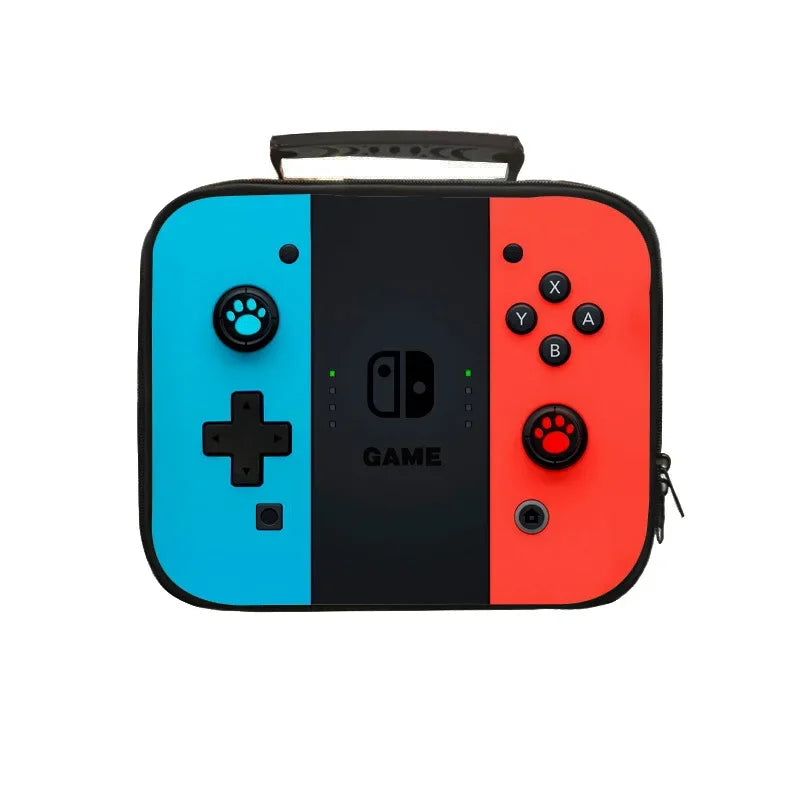 Back To School Game Console Pattern DIY School Bag for Primary and Secondary Students Lunch Bag Pen Bag Shoulder Bag Three Sets