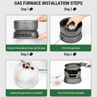 Camping Stove Portable Outdoor Cooking Burner