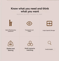 Multifunctional Kitchen Countertop Seasoning Rack Shelf