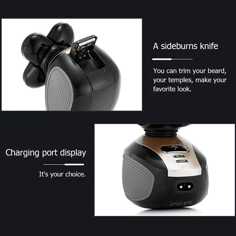 5-in-1 Rechargeable Waterproof Men’s Electric Shaver