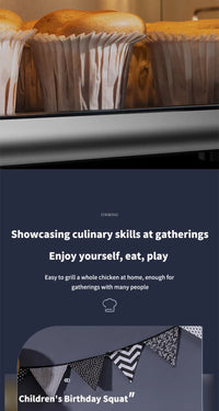 10L Large Electric Air Fryer Oven Oil-Free