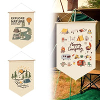 Outdoor Camping Garden Flag – Decorative Yard Banner